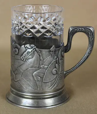 Подстаканник «Русские богатыри»