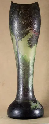 Ваза с пейзажным декором. 1890-1900гг.