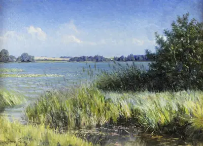 У воды