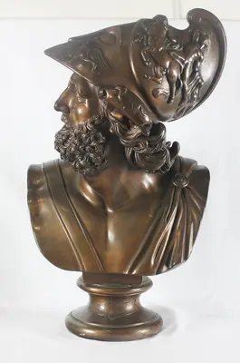 Бронзовый бюст «Царь Менелай» 1897-1899гг