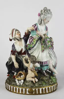 Аллегорическая композиция «Разбитые яйца». 1774-1790 гг (период Марколини)